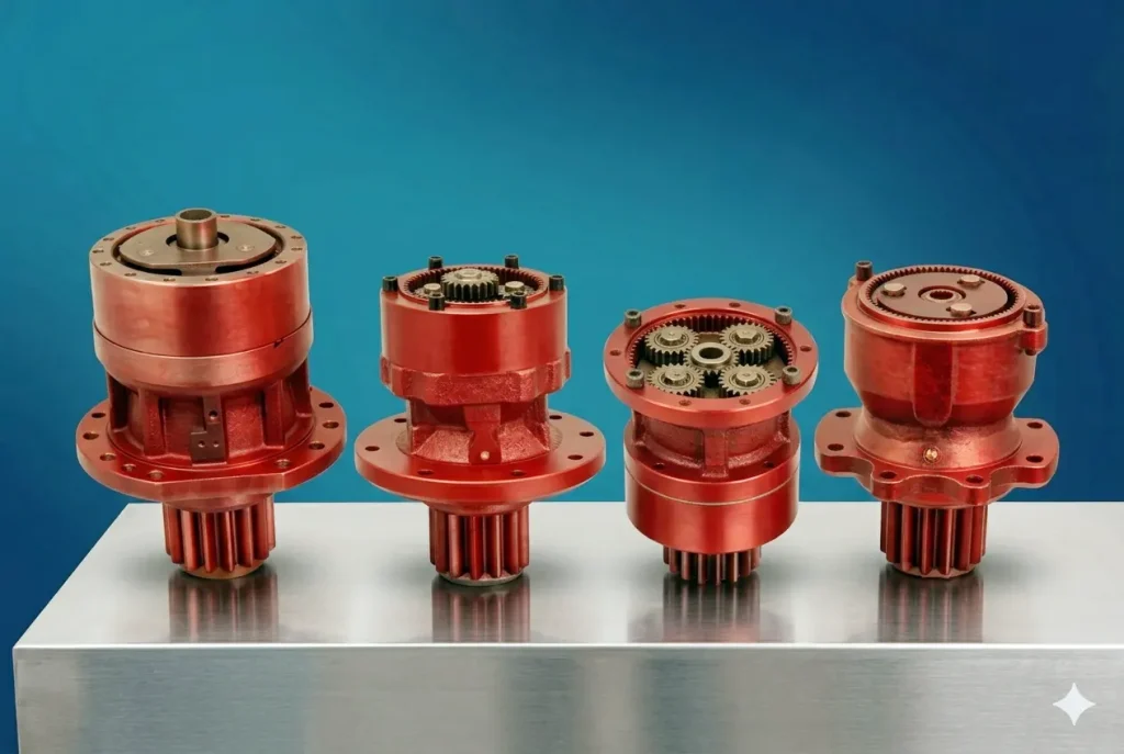 CAT 320C 320D Swing Gearbox 148-4644: Interchange Guide Swing Gearbox